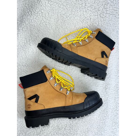 Timberland Womens Heritage Rubber-Toe Waterproof Boots - sz 9.5 - L15 - Picture 4 of 12